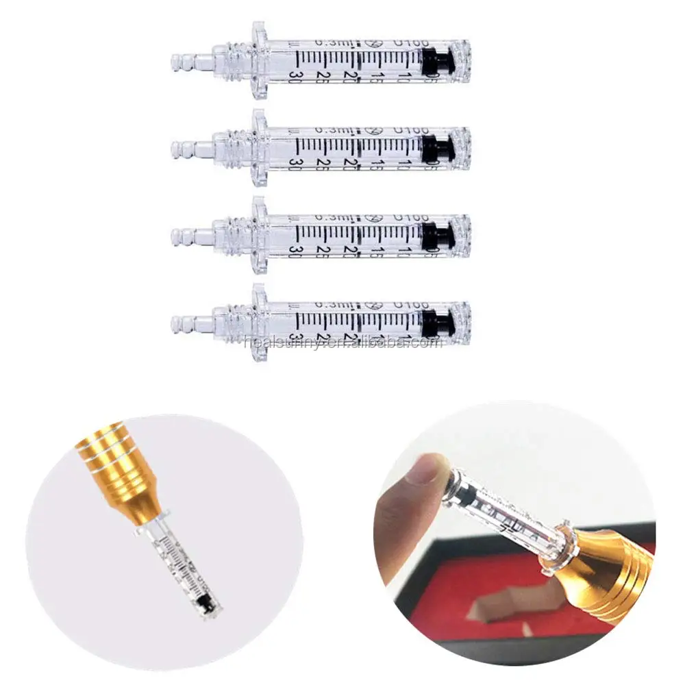

High quality ampoule syringe for hyaluronic pen 0.3ml 0.5ml, Gold/colorful