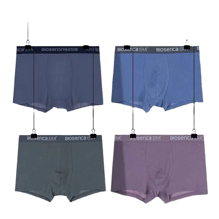 

Mens Boxer Briefs PATENT 99% Antibacterial Mens Underwear Multiple Pack