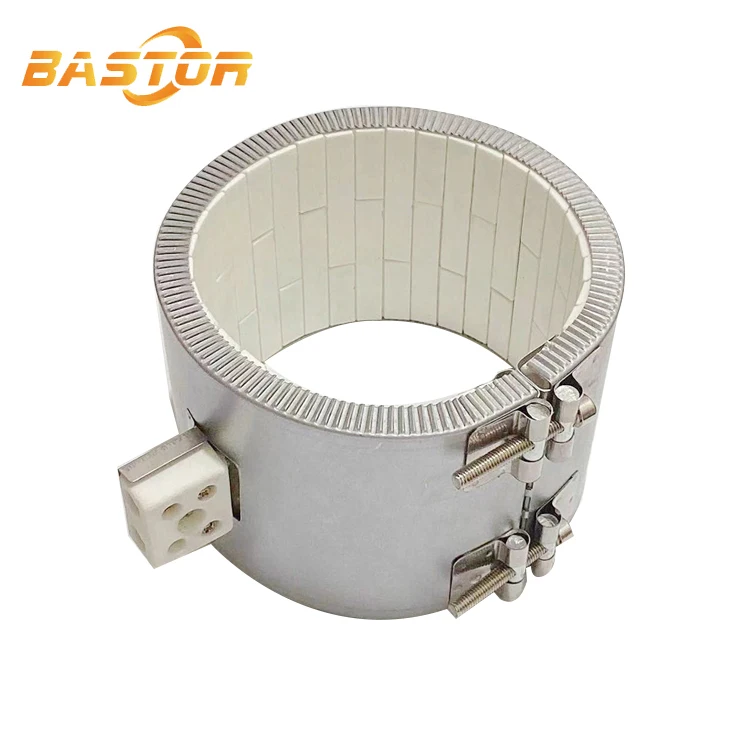 

custom 220v 400w industrial extruder injection molding electric coil ceramic heater band