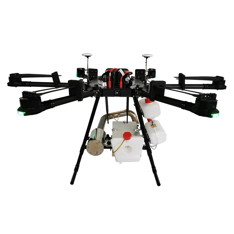 

Joyance hot selling agriculture drone 10 liters Thermal fogger drone for pest control disease control peach tree spraying