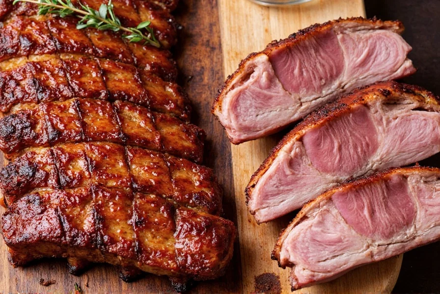 Juicy spare ribs