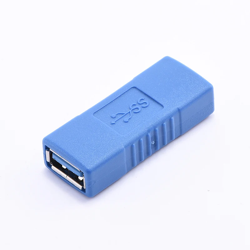 

USB 3.0 Female to Female Adapter USB 3.0 Coupler Extender Converter for Laptop PC Data Transfer
