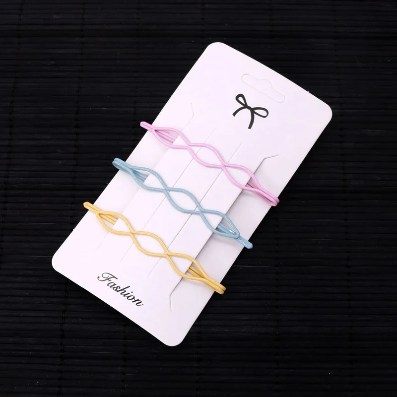 Custom Logo Fashion Jewelry Hair Pin Packaging Display Card Holder Hair