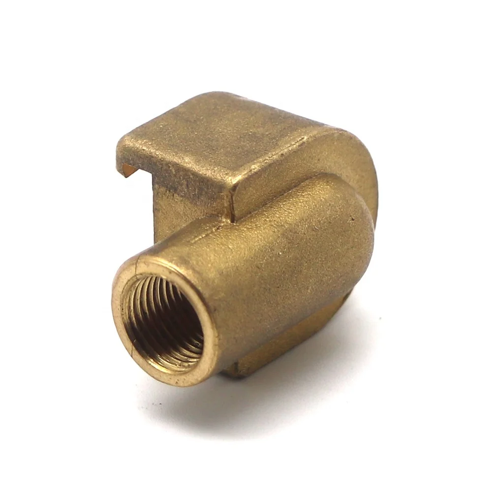 Syd946 1/827 Npt Button Head Brass Grease Gun Adapter For Grease Gun