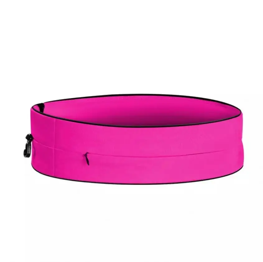 

Wholesale China factory travel hiking Durable Ultra Slim Unisex breathable fabric Sport Running Belt Waist Pack From China, Black, orange, pink, green, blue, purple
