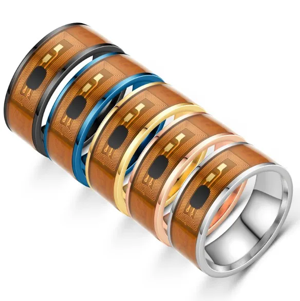 

New fashion 13.56mhz nfc ring multifunctional intelligent smart ring nfc, Picture