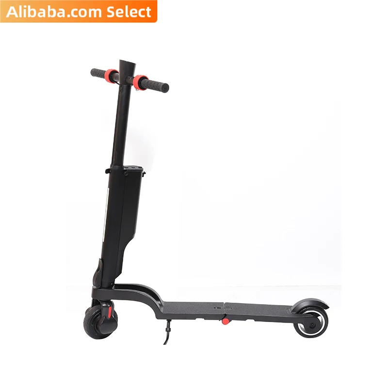 
Alibaba select 5.5 inch 100KG 250W Mini Foldable Backpack Electric Scooter with LCD display 