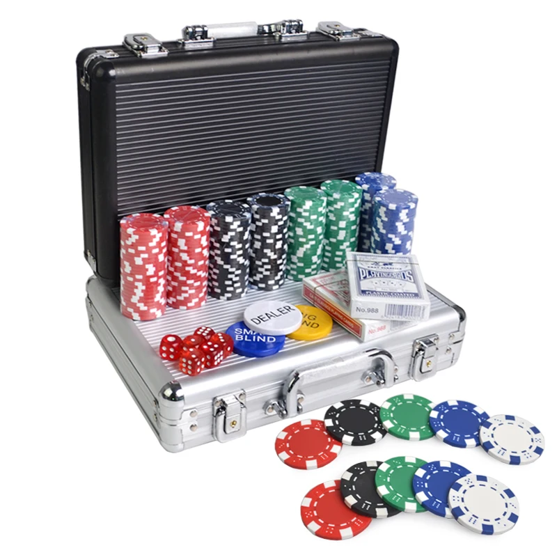 

100/200/300/400/500/600/1000 pcs cheap abs plastic blank paulson poker chip casino solid coin jeton poker chips set