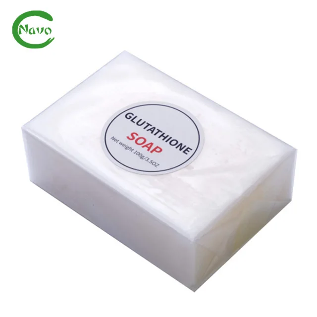 

Private Label Logo gluta Skin Whitening Glutathione african black soap, White