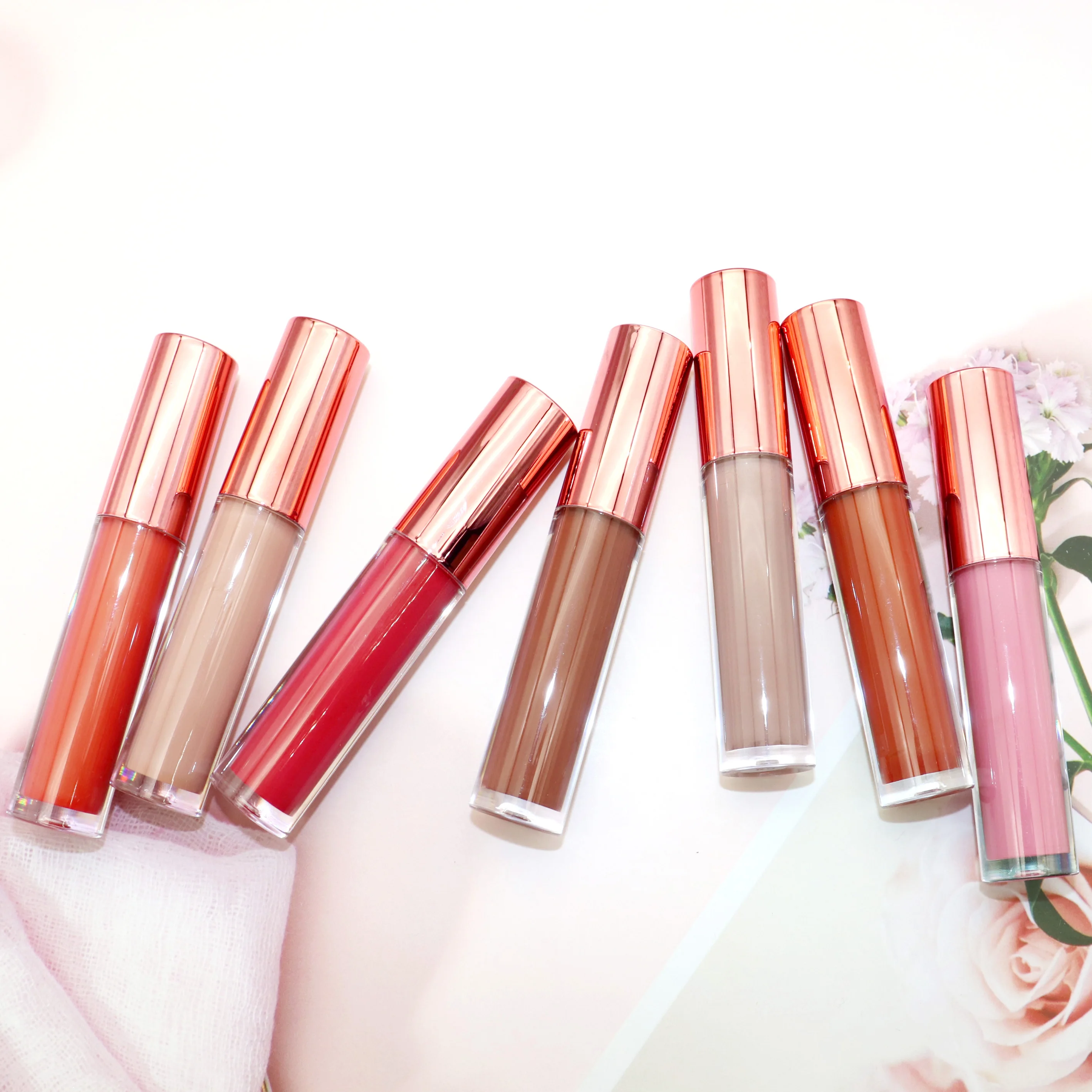 

Lowest Price box for lip gloss blue tube bling tubes