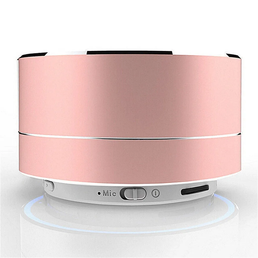 

Best Selling Metal FM LED Wireless Portable Mini BT Speaker for Mobile Phone