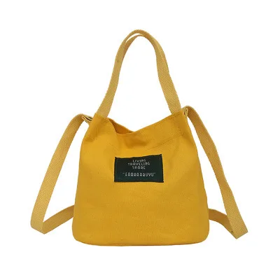 

Fashion Color Tote Bag Ladies Portable Bucket Bag With Pocket, Customized color