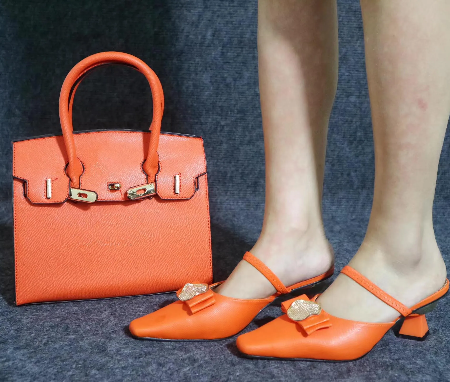 

High quality for party matching shoes and bags low heels to match ladies stones slippers bag sets, Fuchsia,gold,royal blue,wine