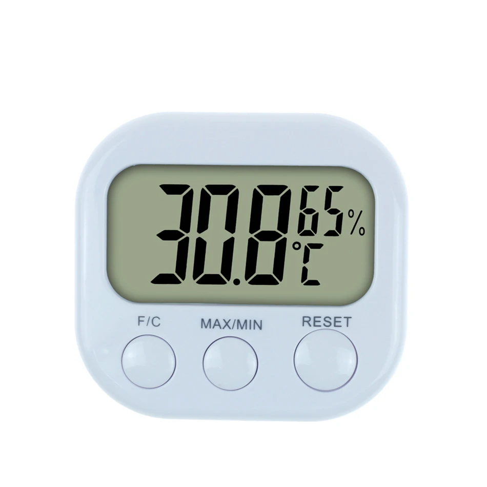 带探头 htc-2 的室内室外 lcd 数字温度计湿度计