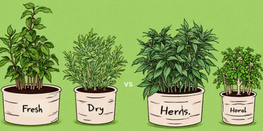 Herb conversion chart visual