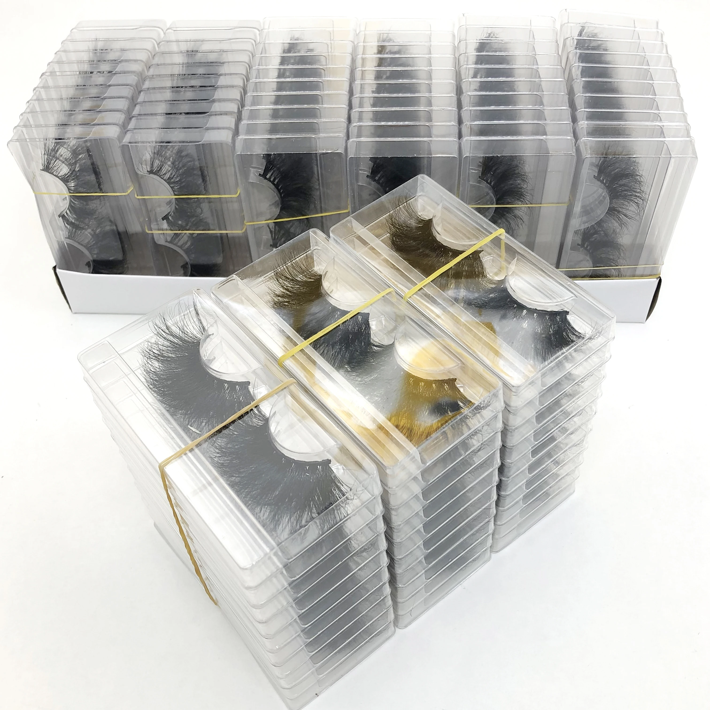 

mikiwi long fluffy 22mm and 25mm 28mm mink lashes 5d mink lashes vendors