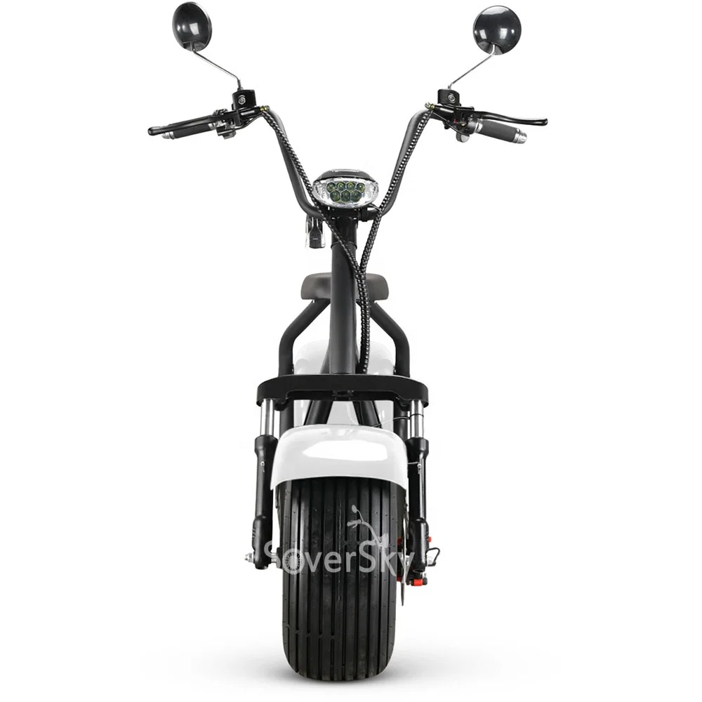 

SoverSky USA Warehouse 2020 New Model Citycoco 2000W 20AH Removable Battery 85km Scooter Electric Motorcycle with factory price