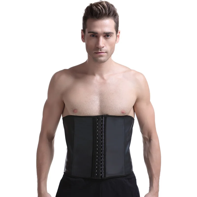 

factory direct sale man woman corsets waist sealing rubber latex belly garment sports fitness wear belt