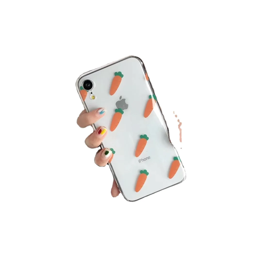 

Carrot iPhonex case for 11Pro Apple XS Max / 8Plus/XR Cute 7, Two styles of colors