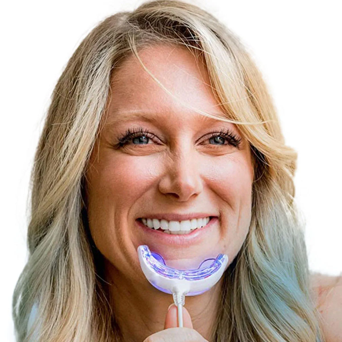 

Home Use Non Peroxide 16 LED Light Teeth Whitening Led Business Kit Non Peroxide, White