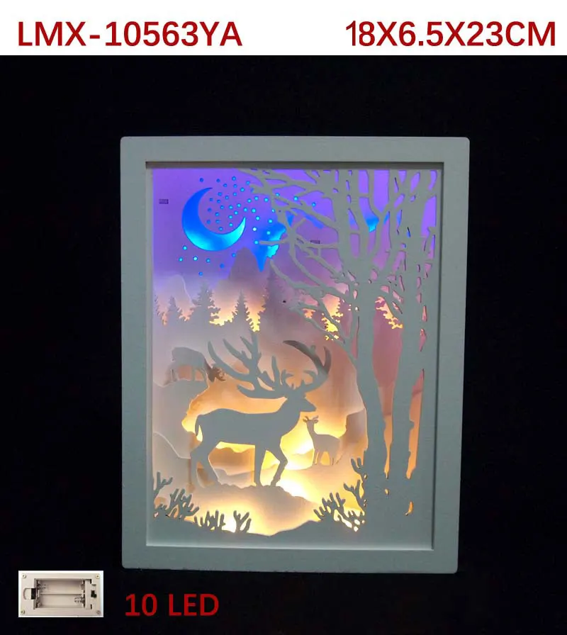 High Selling Christmas Beautiful Art Minds Wood Crafts Wood Crafts