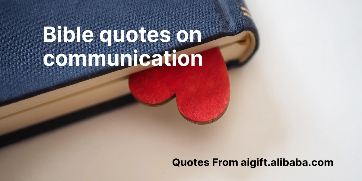 bible quotes on communication