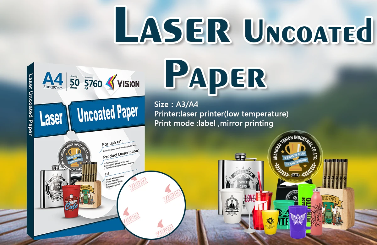 Mecolour Bestselling Good Quality A4/a3 Size Laser Uncoated Transfer