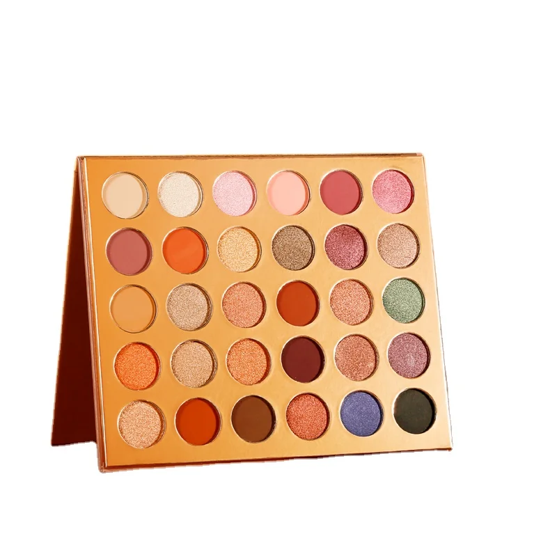 

Big Promotions High Pigment Golden Paper Private Label Shimmer Matte Makeup Eyeshadow Palette