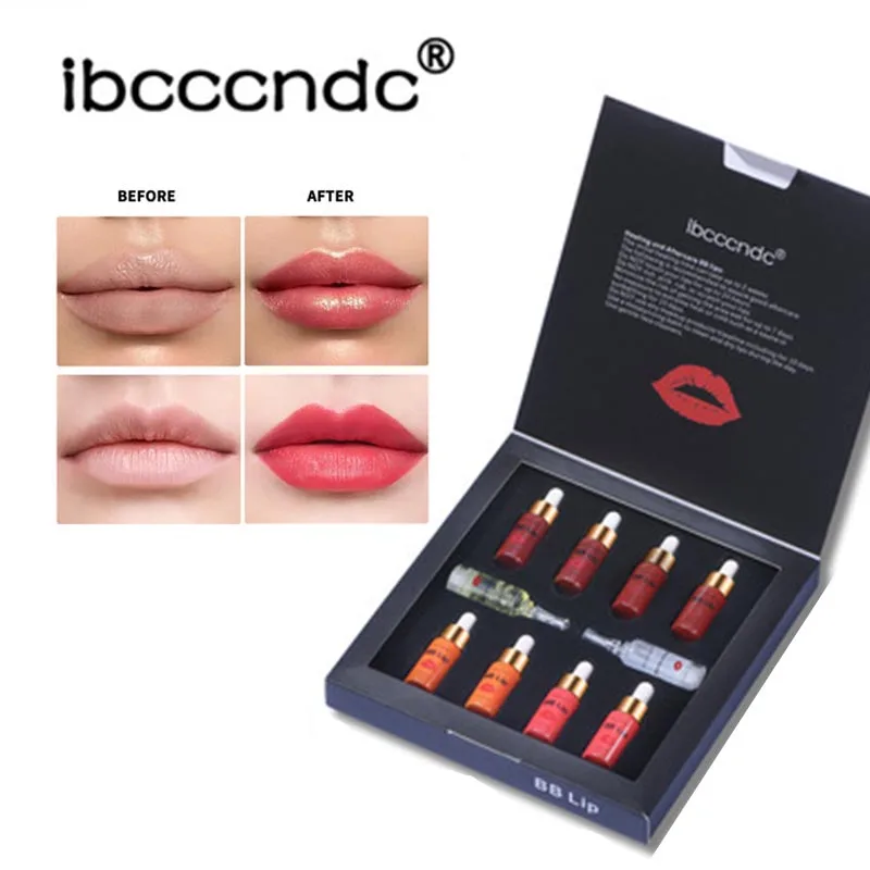 

ibcccndc dr drawing bb lips blush microneedle treatment kit pigmentos bb lips glow for lip coloring