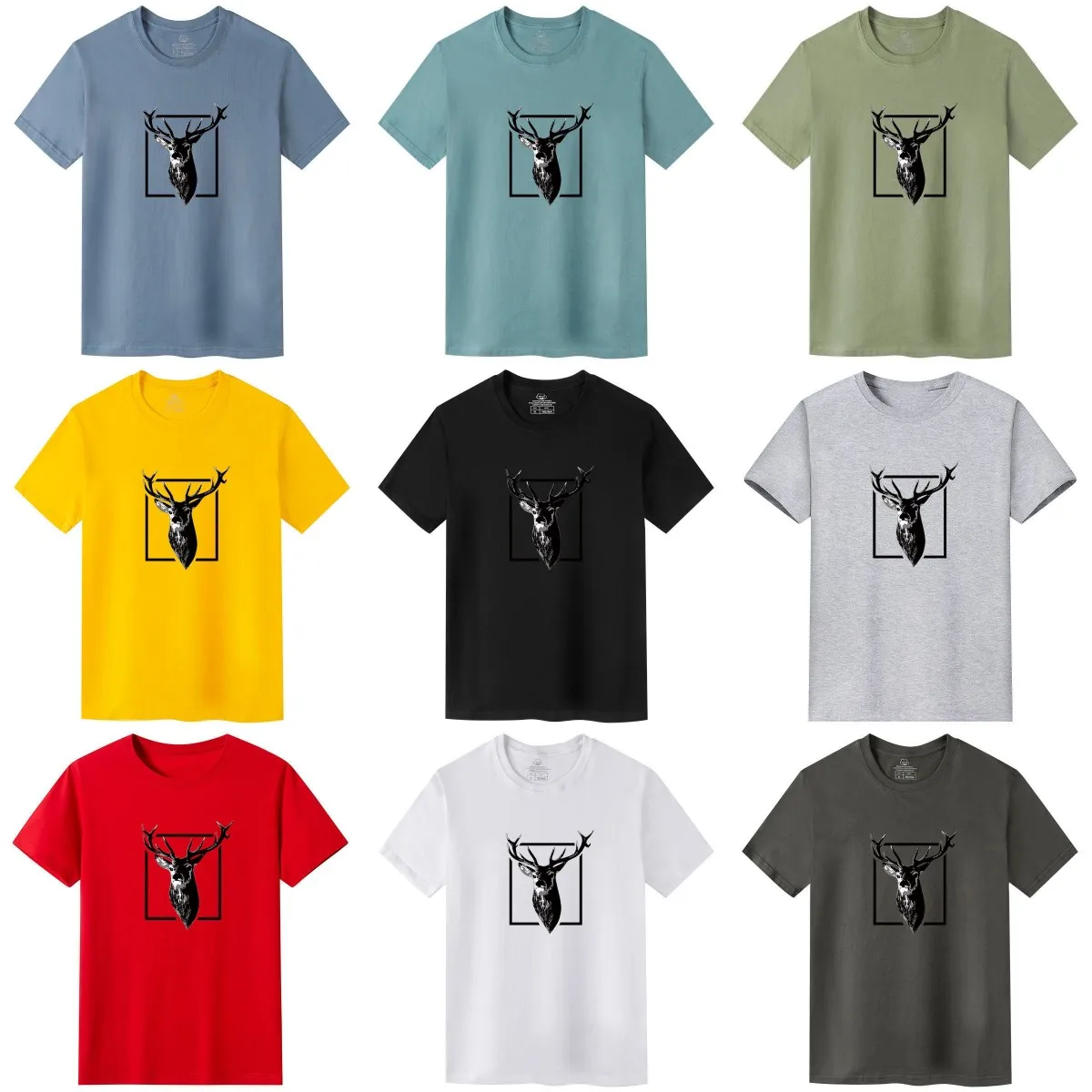 

New men's T-shirt printing wholesale clothing men's T-shirt factory men's short sleeve cheap