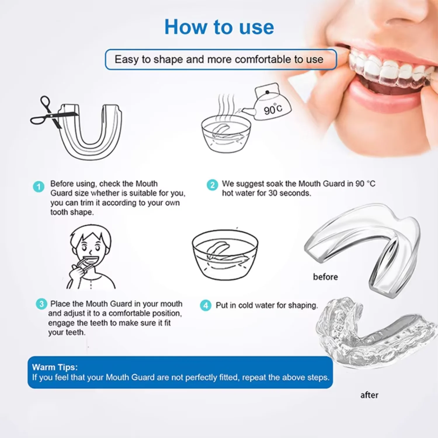 Anti Grinding Mouth Guard