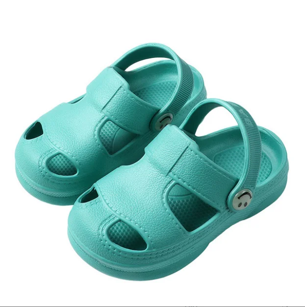 

Summer 1-6 Years Old Baby Sandal Soft Soled Non-slip Permeable For Boys and Girls slippers, As pic