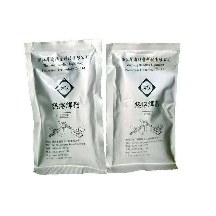 
HUA DIAN High Quality Exothermic Welding Flux Welding Powder For Sale 
