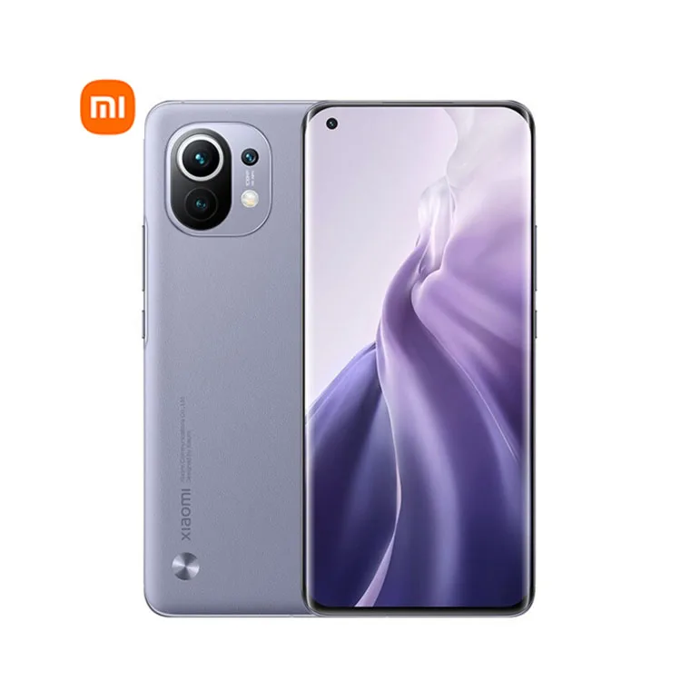 

Purple Triple Back Cameras Xiaomi Mi 11 5G 108MP Camera 12GB+256GB In-screen Fingerprint Identification Best Selling