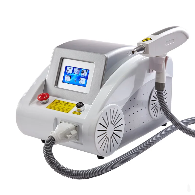 

2021 Hot selling Professional Pico Laser Tattoo Removal Machines Q Switched Nd Yag Laser Beauty, White+grey