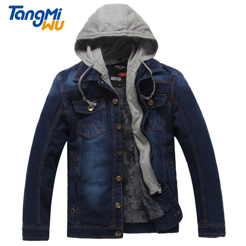 

TMW 2021 new style men's jackets loose Keep warm slim casual Tie dye chaquetas de mezclilla men denim jacket