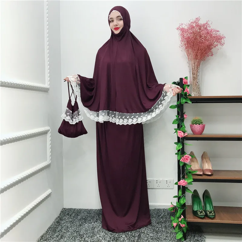 

2019 New Design Women Maxi Dresses Long Hijab Dress Ladies Muslim Prayer Abaya Robe Islamic With Hood Race Abaya Praying Dress, Black,red,blue,pink....