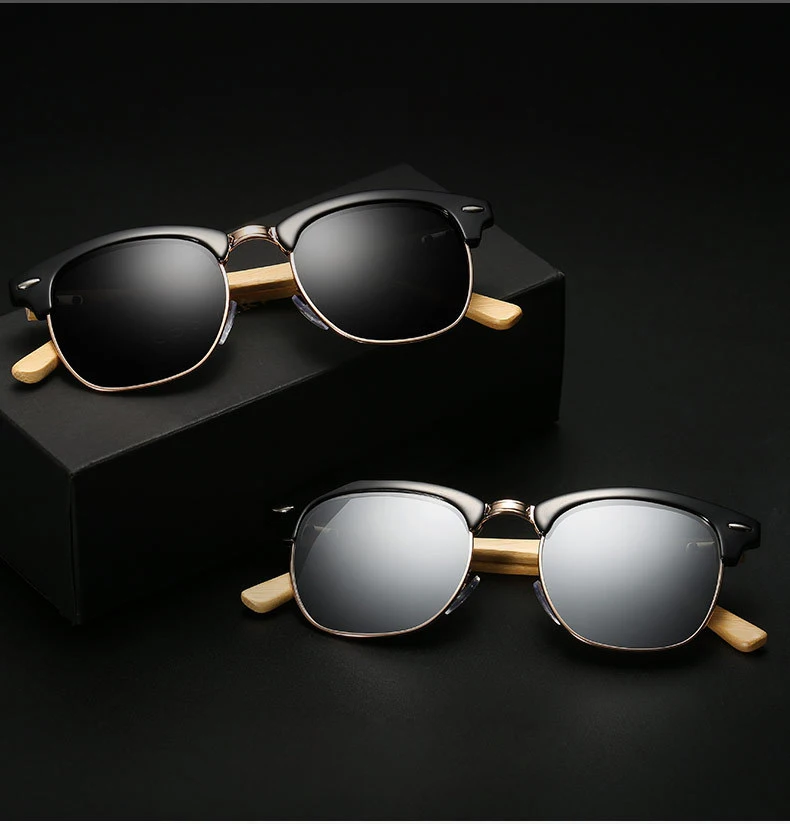 

Mirror Sun glasses Custom logo sunglasses no minimum Custom Italy Wooden Sunglasses Bamboo polarized sunglasses men