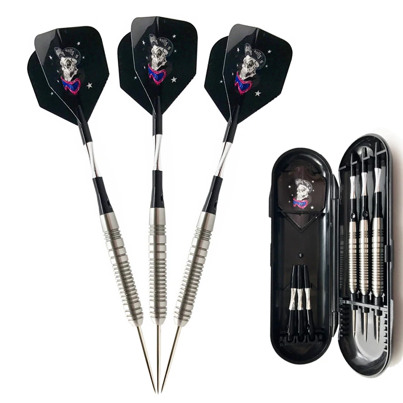 

23g 90% Steel Tip Tungsten Dart and Aluminum Alloy Darts Tips Flights Set for Competition training