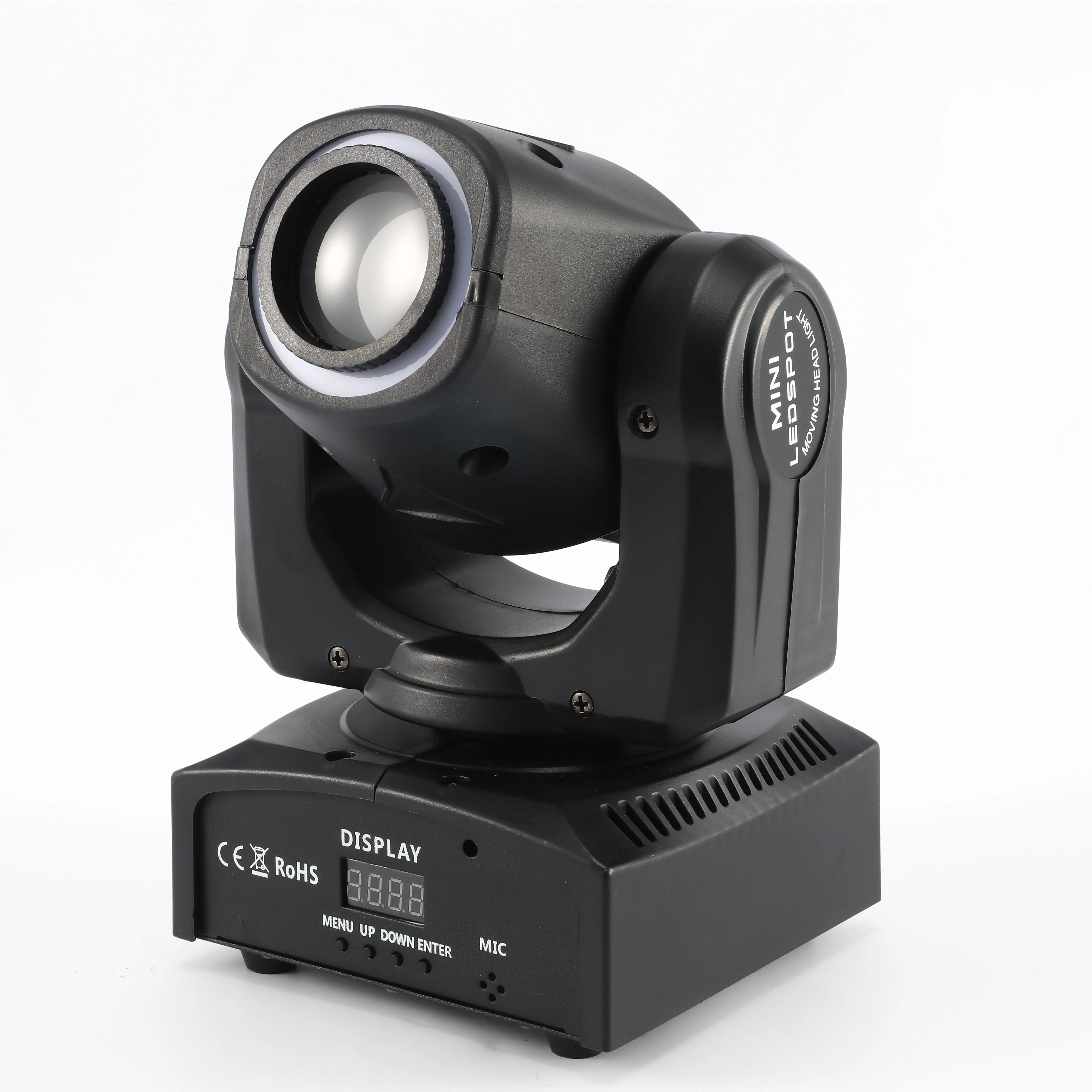 30w Mini Moving Head Gobo Light With Light Strips Disco Stage Lighting