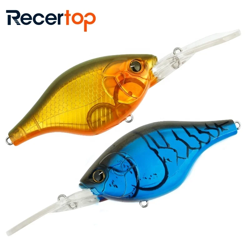 

3D lure eyes Deep diving crankbait wholesale fishing lures, 6 colors