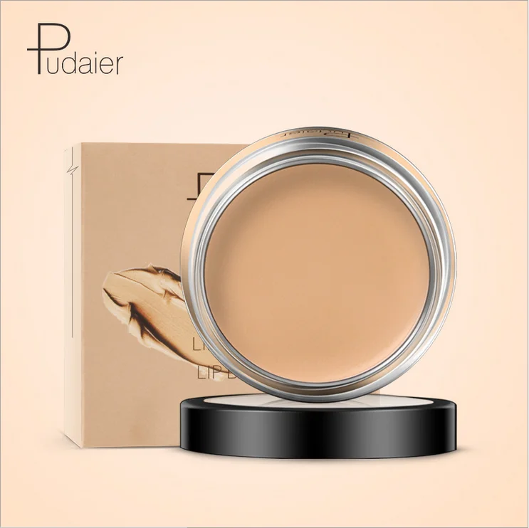 

Pudaier Lip Eye Face Contour Concealer Moisturizer Makeup Dark Circle Corrector Silky Foundation Primer Cream Enhanced Beauty