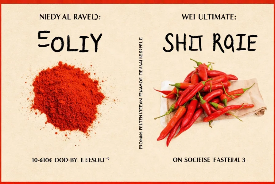 Chili Pepper Scale Chart