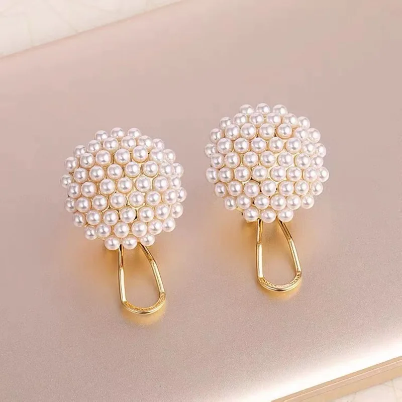 

S925 Silver Needle Premium Rice Grain Small Pearl Earrings 2023 New Earrings Jewelry Women