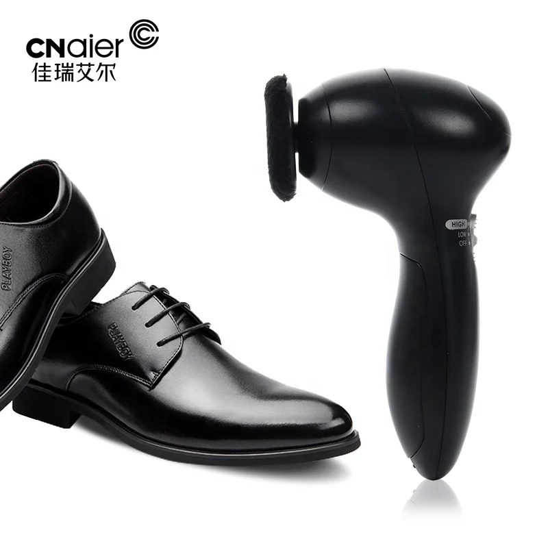 

wholesale AE-711 High Quality Electric Shoe brush for Cleaning Leather Care Kit Electric shoe polisher, Black