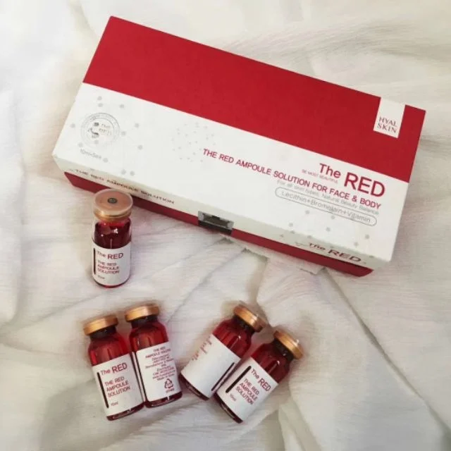 

The Red Ampoule Solution Fat Dissolve Lipolytic Solution Injection for Fat Slimming or Reduction