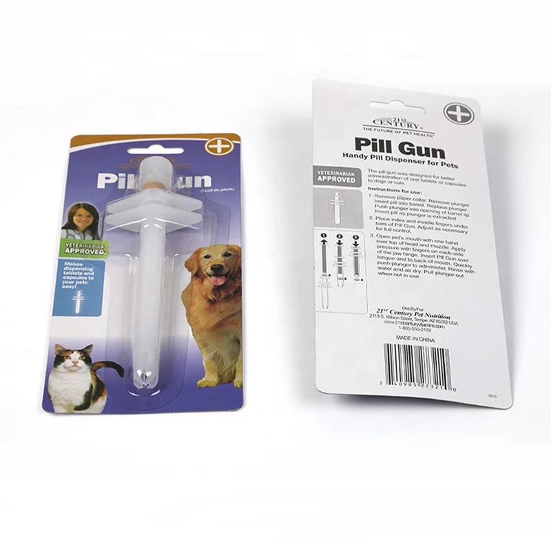 

High Quality Pet Supplies Pill Feeder Plastic Custom Dog Cat Medicine Feeder Syringe