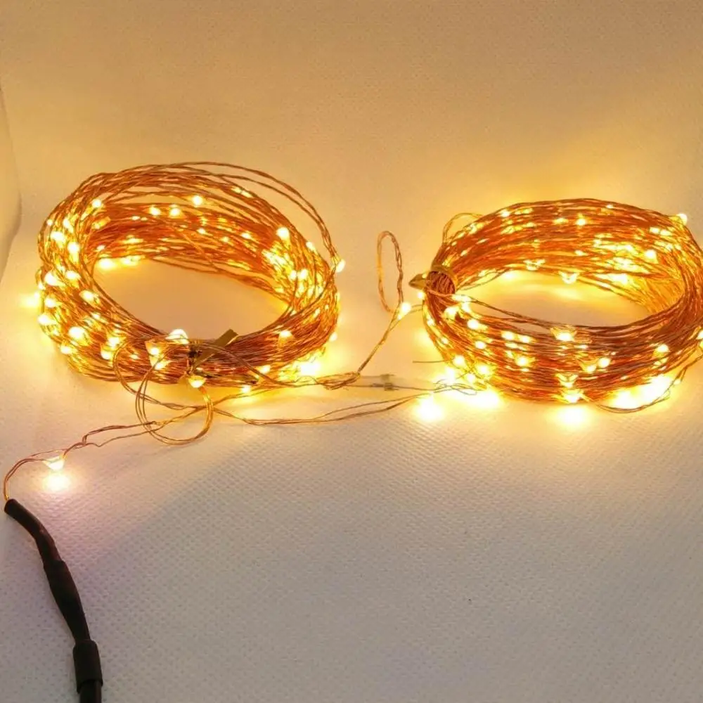 USB  copper wire led string light  for 2020  holiday decoration 20m 200 led