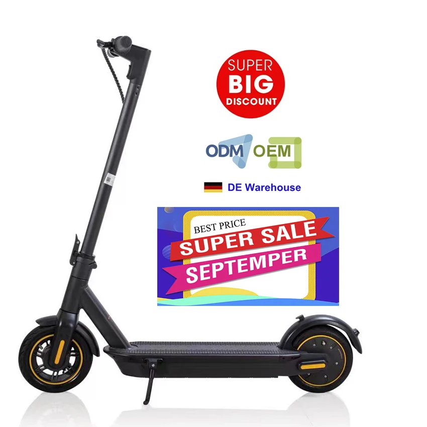Foldable eu stock e-scooters 10 inch 500w 36v 15Ah adult two wheeler electric scooter europe warehouse