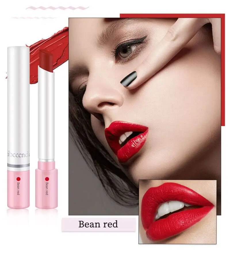 Ibcccndn Creative Cigarette Lipstick Set 4 Colors Matte Long Lasting Waterproof Matt Lip Stick 